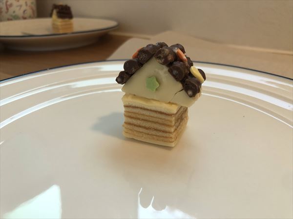 山口県岩国市のモデルハウスでお菓子の家づくりをしました。