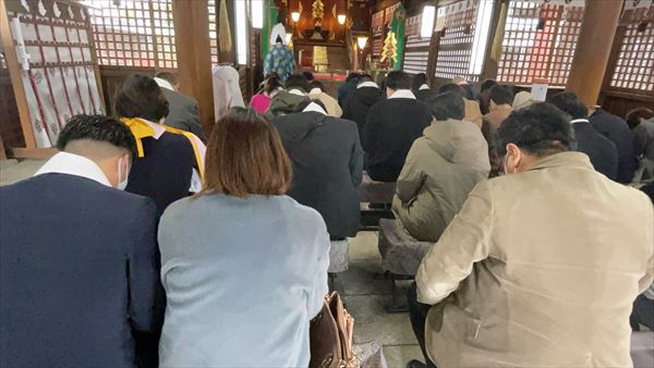 山口県周南市の遠石神社で地鎮祭をおこないました。