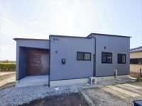 山口県岩国市の建築家住宅『R+house（アールプラスハウス）』　平屋　外観