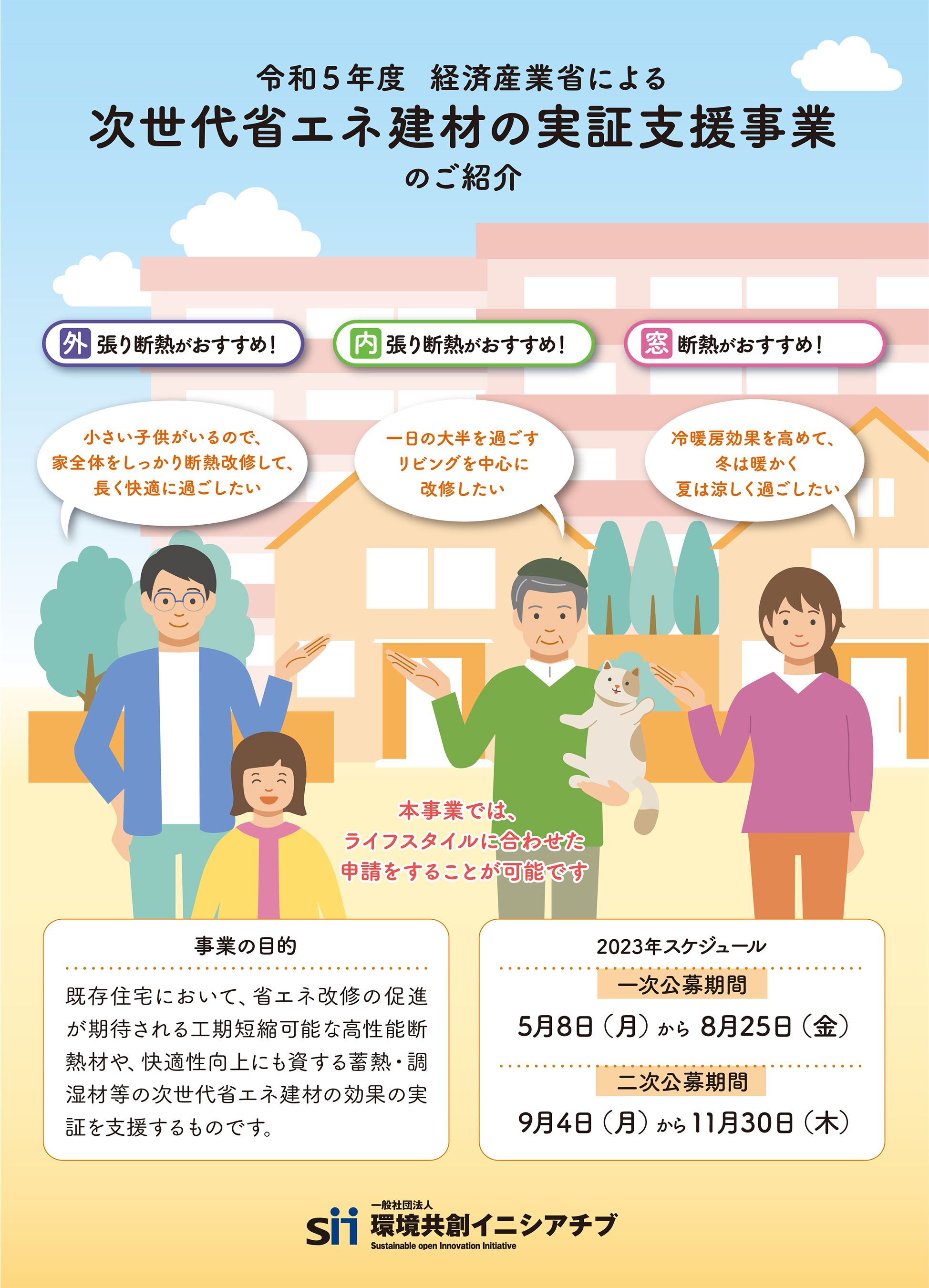 次世代省エネ建材の実証支援事業