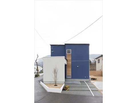 山口県 岩国市　新築注文住宅『こだわりの詰まったキュービックな家』