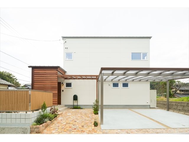山口県 岩国市　新築注文住宅『カフェカウンタのある  木のぬくもりいっぱいの家』