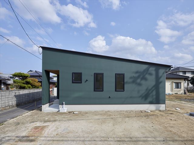 山口県 岩国市 新築注文住宅『家族のプライバシーを大切にしながら暮らす平屋の住まい』