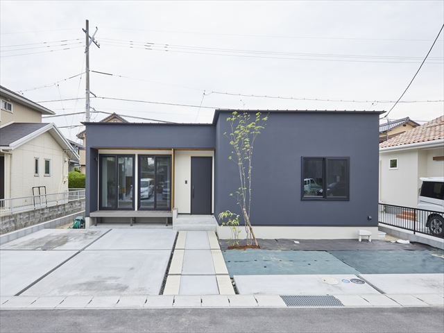 山口県 下松市 新築注文住宅『使い方、自由。玄関土間から広がる明るめの家』