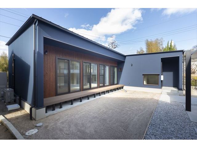 山口県 岩国市　新築注文住宅『陽光に包まれるＬＤＫの平屋の家』
