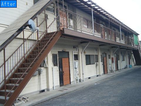 山口県　岩国市　リノベーション　アパート3DK→2LDKリノベーション
